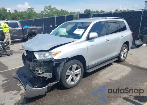 2013 Toyota Highlander Limited V6 из США, поврежденный, VIN 5TDYK3EH6DS137783